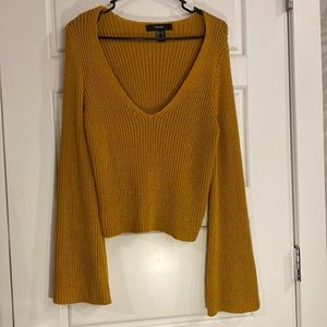 Forever 21 Medium yellow sweater
